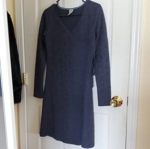 Floral wrap style dress